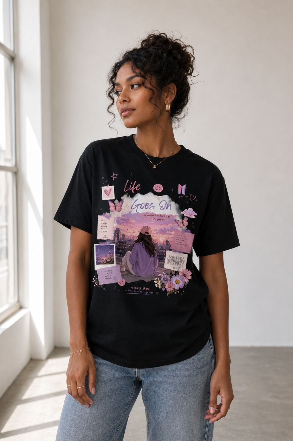 Camiseta Life Goes On