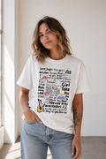 Camiseta Justin Bieber Músicas