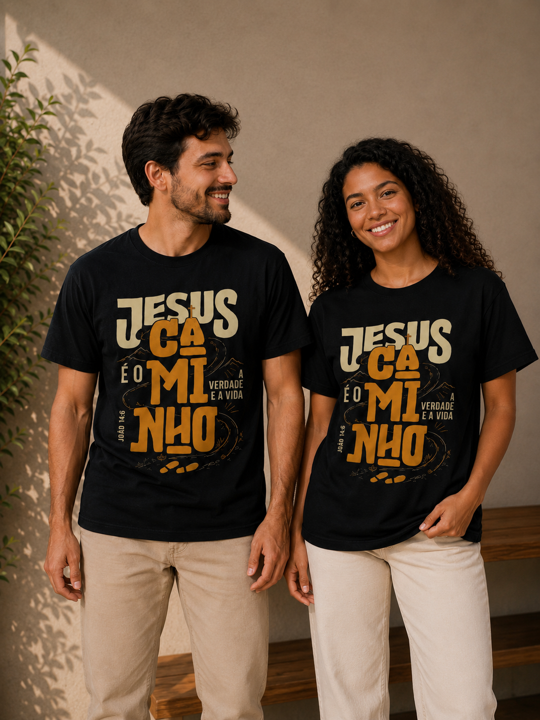 Camiseta Jesus é o Caminho