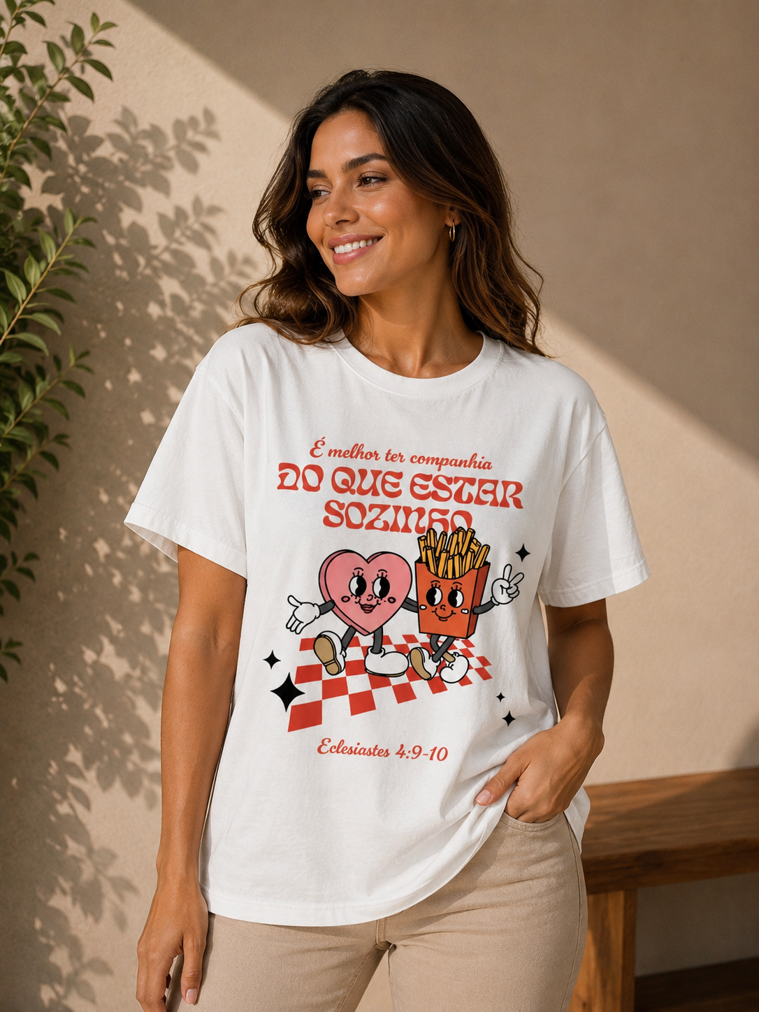 Camiseta É Melhor Ter Companhia