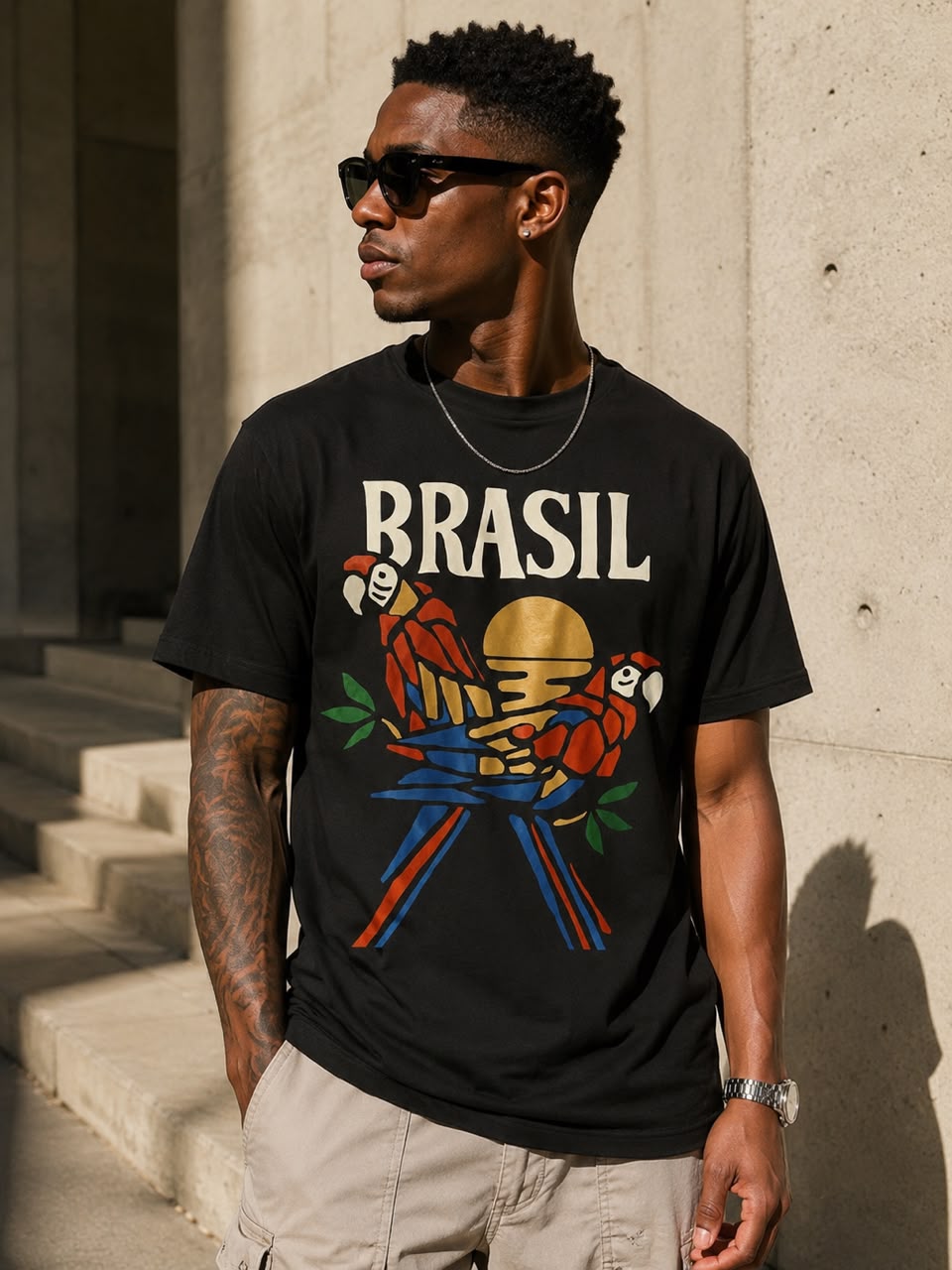 Camiseta Brasil Araras
