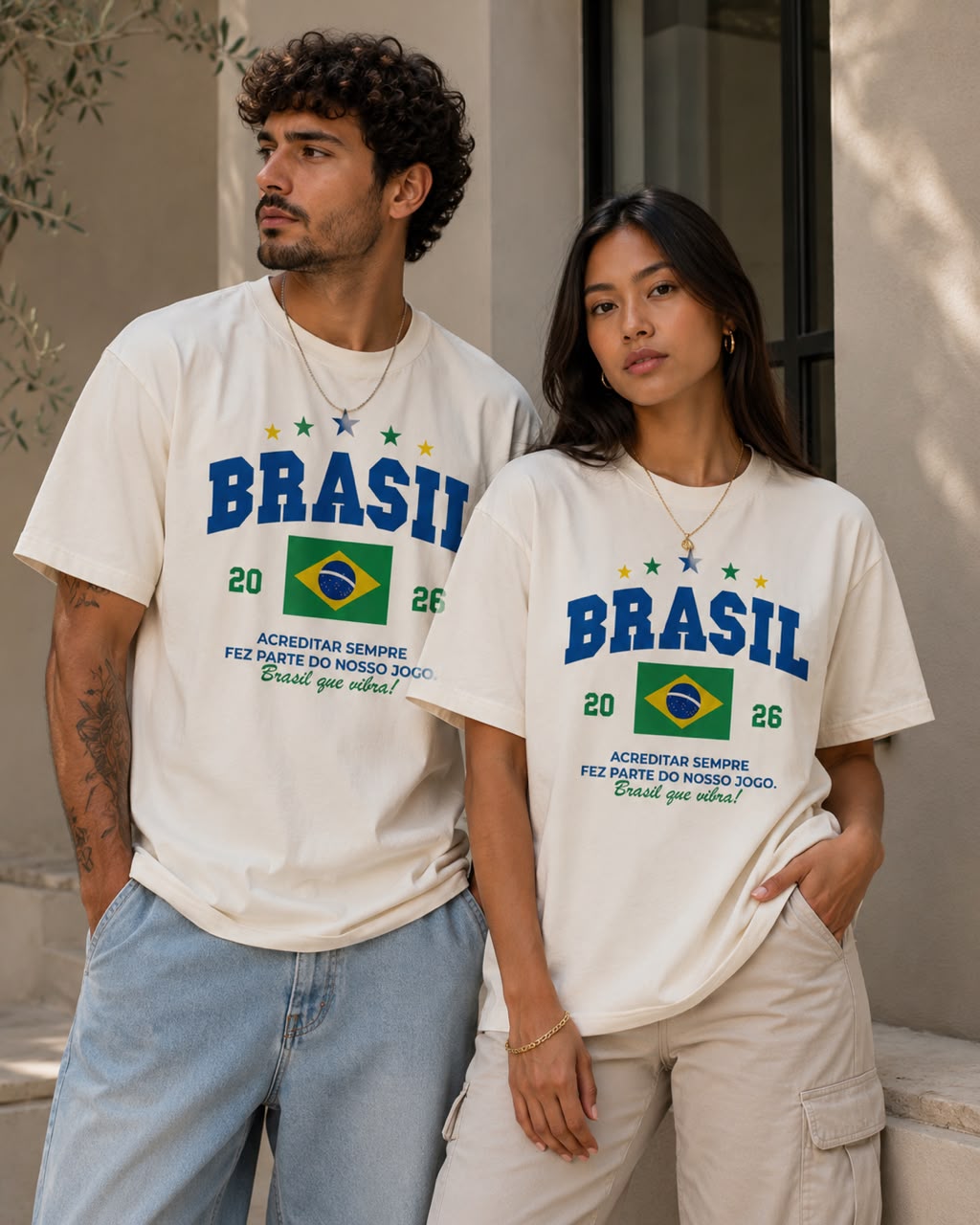 Camiseta Brasil 2026