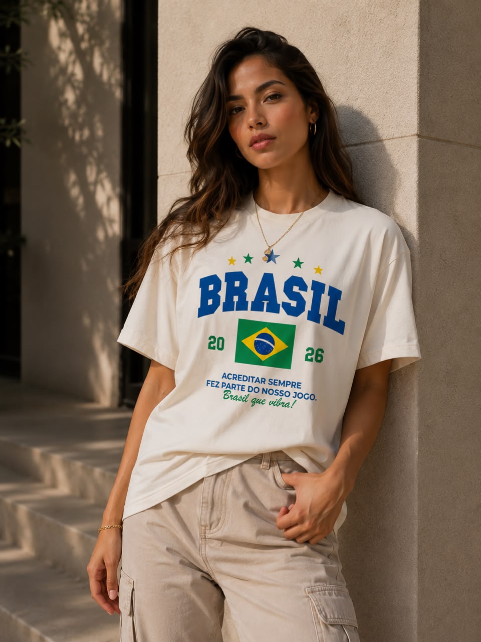Camiseta Brasil 2026