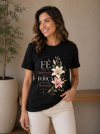 Camiseta Fé que Me Sustenta