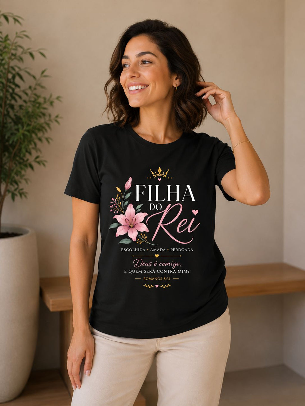 Camiseta Filha do Rei