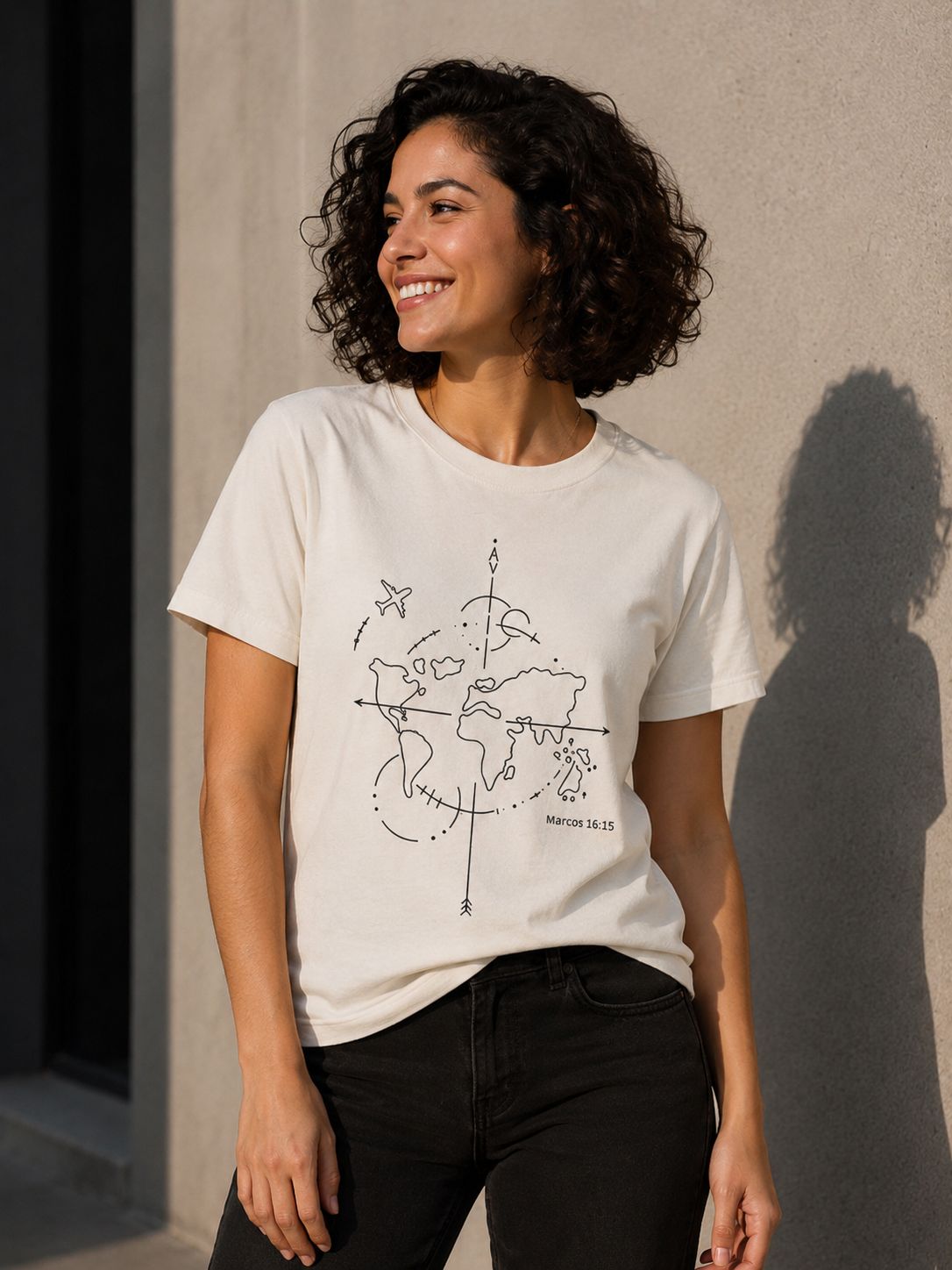 Camiseta Ide por Todo o Mundo