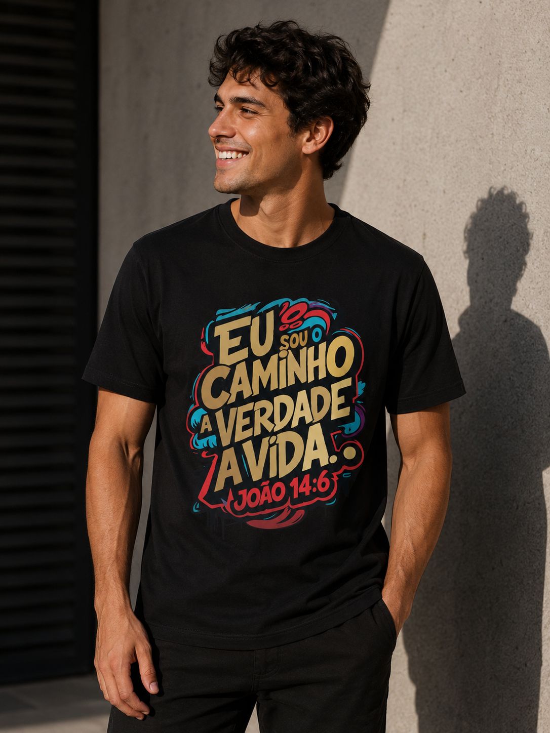 Camiseta O Caminho, a Verdade e a Vida