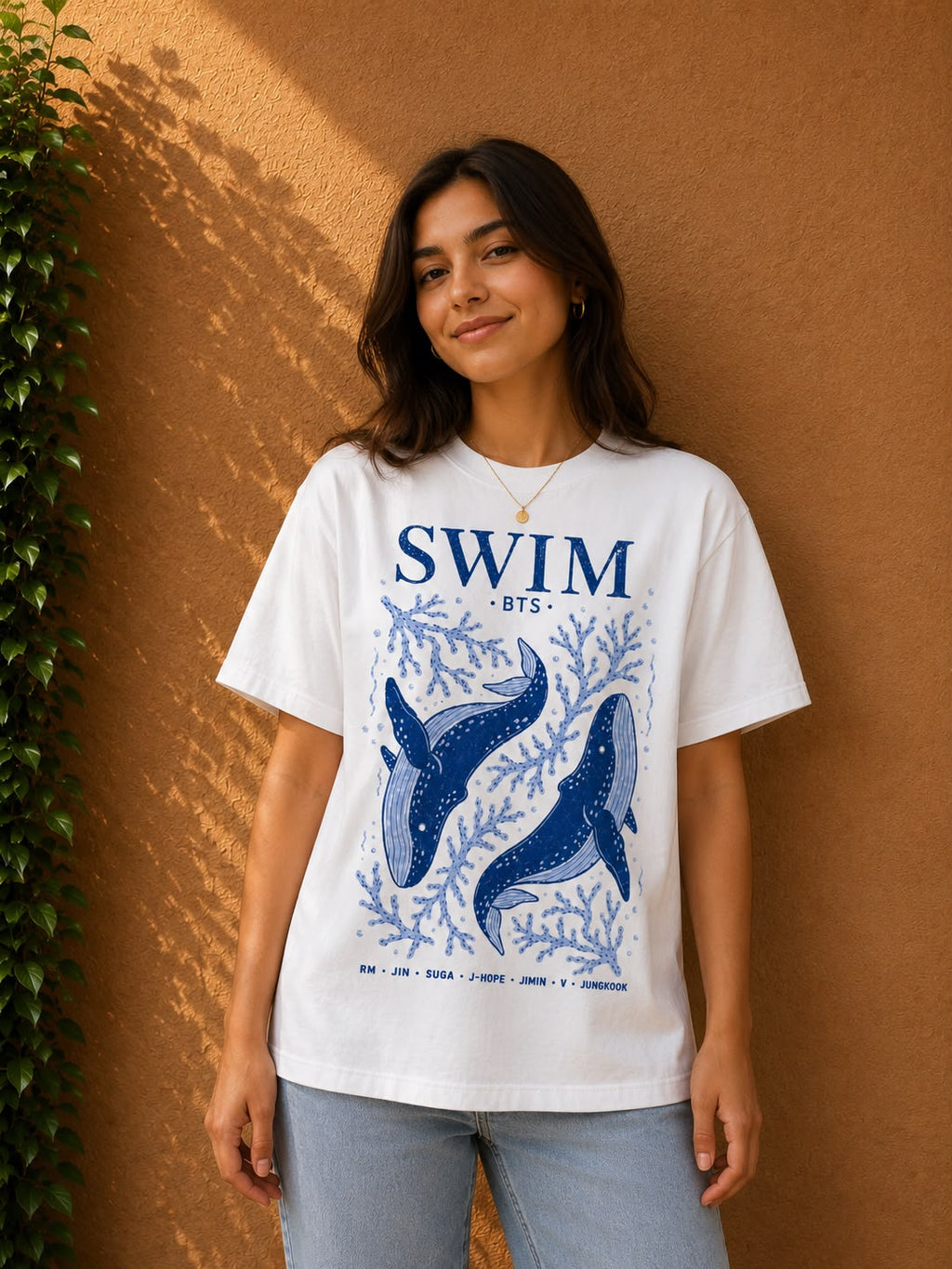 Camiseta Swim BTS