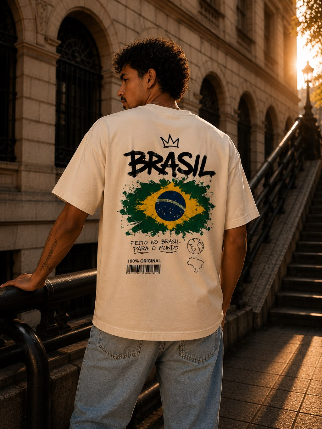 Camiseta Brasil – Feito no Brasil para o Mundo