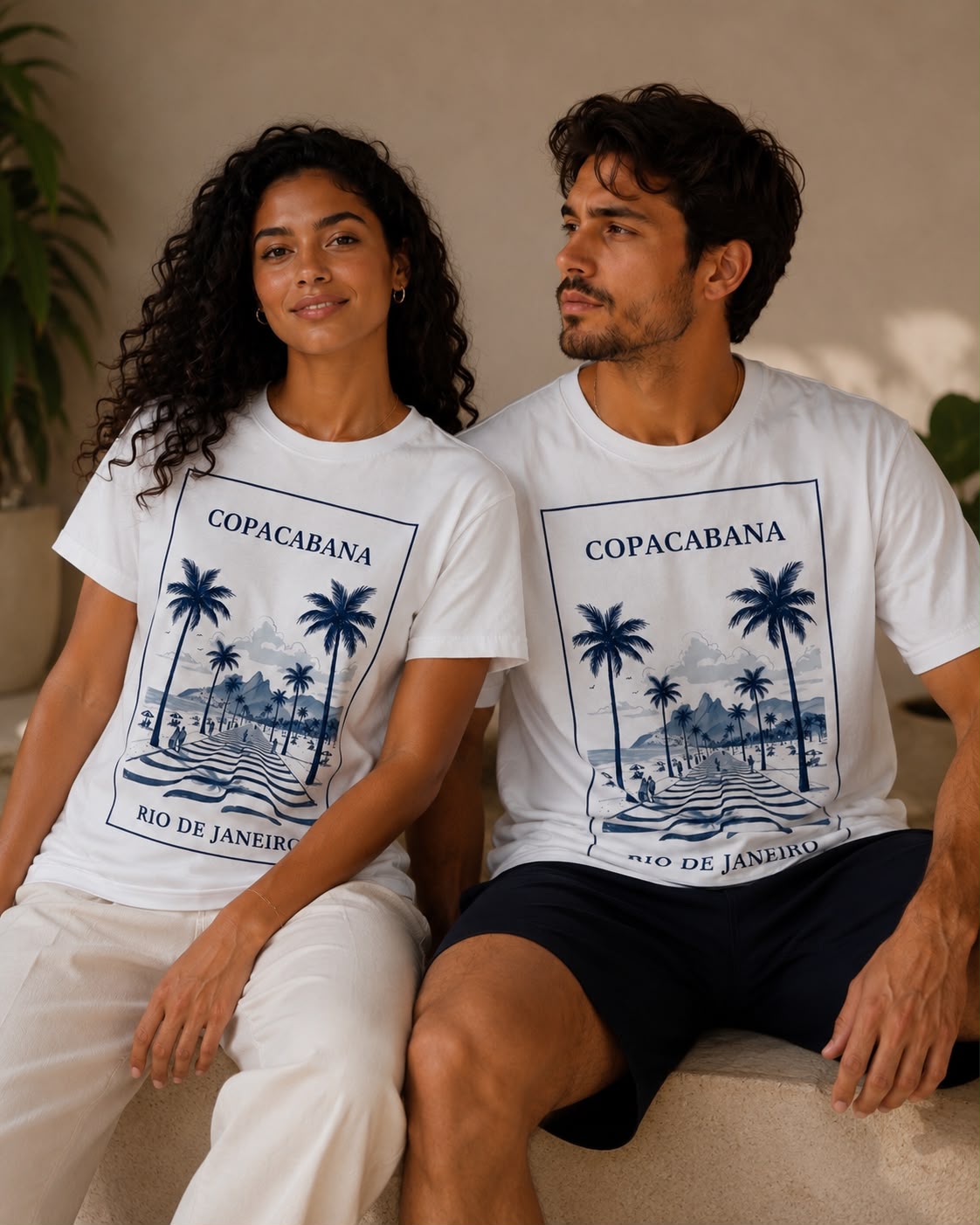 Camiseta Copacabana Rio de Janeiro