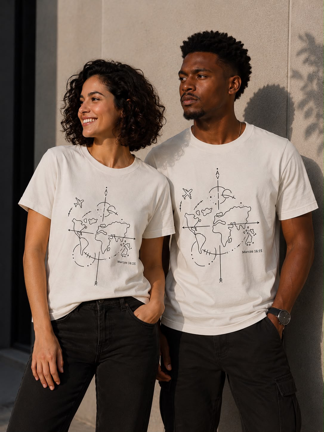 Camiseta Ide por Todo o Mundo