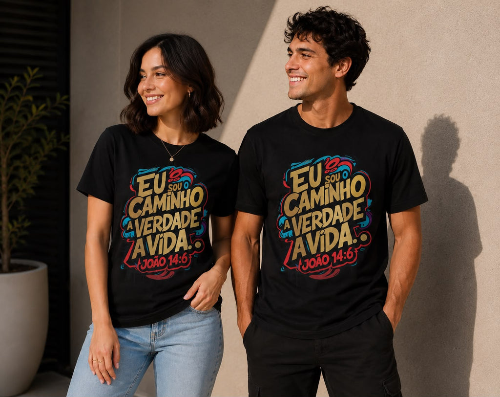 Camiseta O Caminho, a Verdade e a Vida