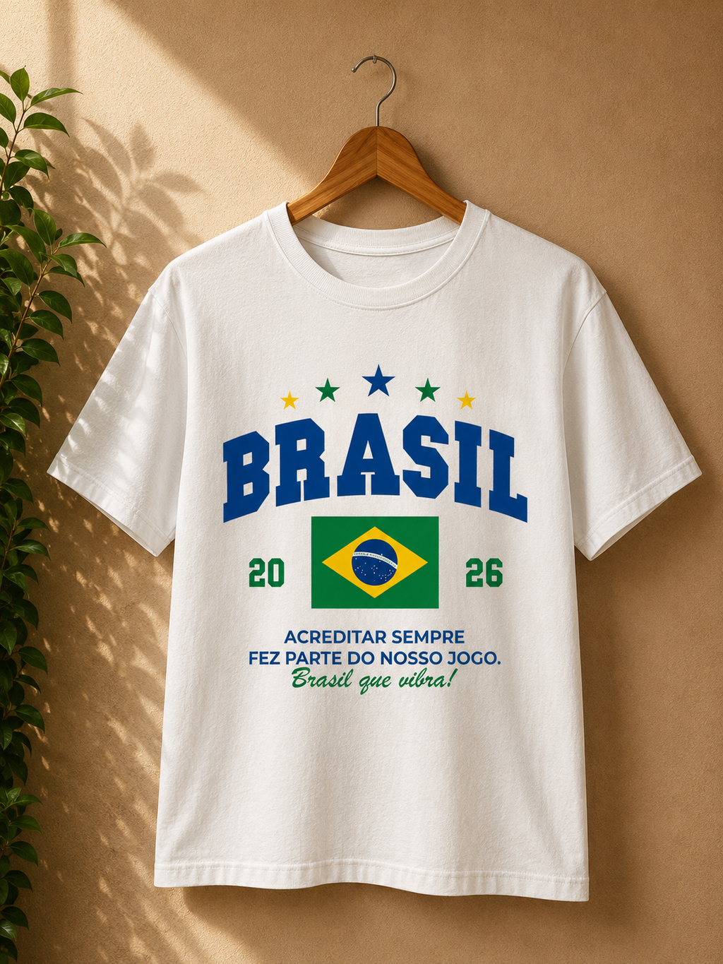 Camiseta Brasil 2026