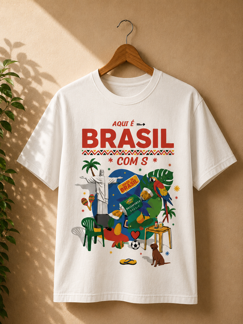 Camiseta Brasil com S