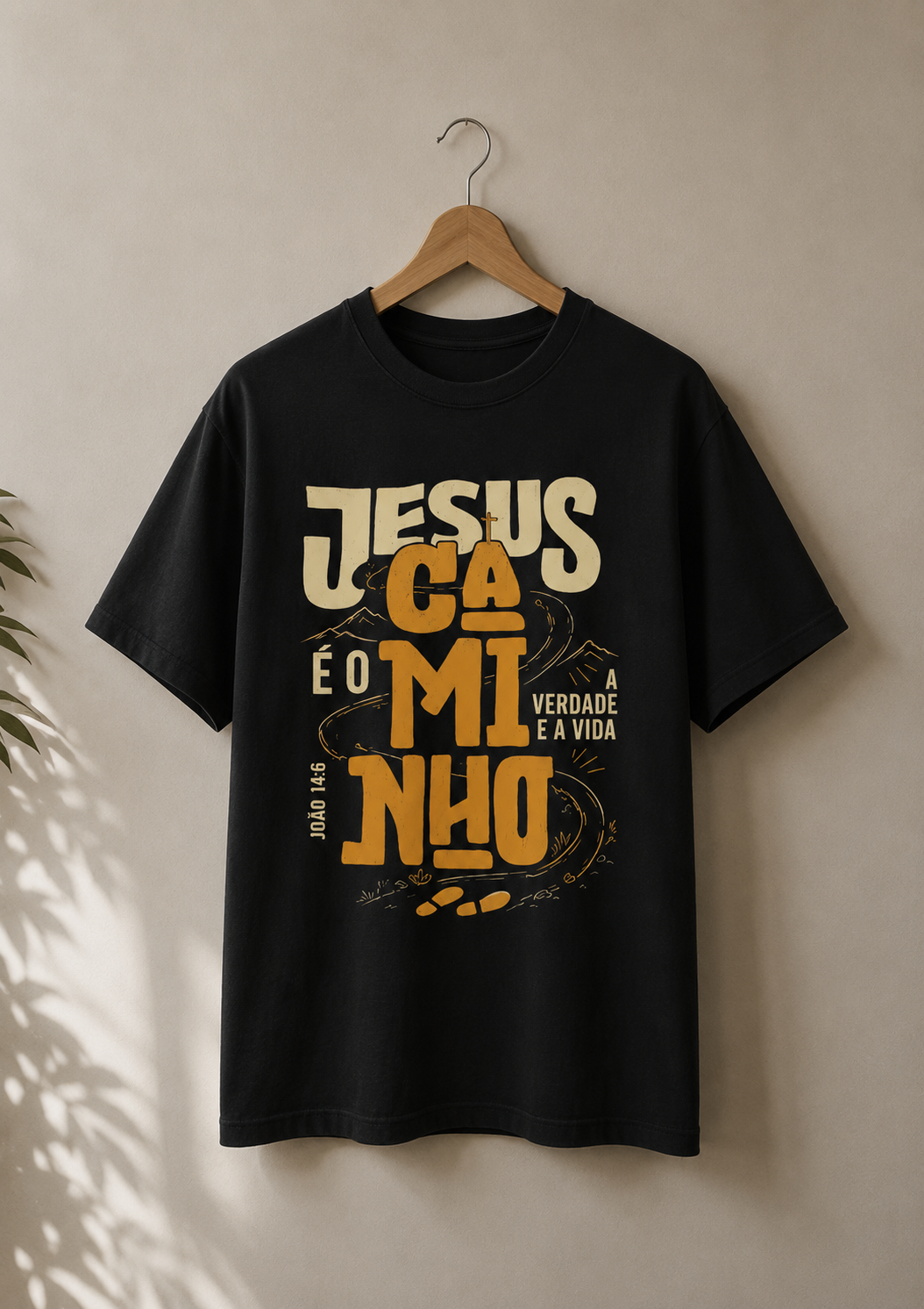 Camiseta Jesus é o Caminho
